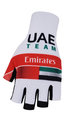 BONAVELO Kerékpáros kesztyű rövid ujjal - UAE 2020 - fehér