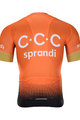 BONAVELO Rövid ujjú kerékpáros mez - CCC 2020 - narancssárga