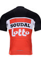 BONAVELO Rövid ujjú kerékpáros mez - LOTTO SOUDAL 2020 - fekete/piros