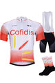 BONAVELO Kerékpáros mega szett - COFIDIS 2020 - fekete/fehér/piros