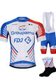 BONAVELO Kerékpáros mega szett - GROUPAMA FDJ 2020 - piros/kék/fehér