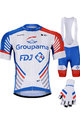 BONAVELO Kerékpáros mega szett - GROUPAMA FDJ 2020 - kék/fehér