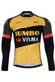 BONAVELO Kerékpáros téli szett - JUMBO-VISMA 2021 WNT - sárga/fekete