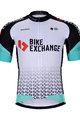 BONAVELO Rövid ujjú kerékpáros mez - BIKE EXCHANGE 2021 - világoskék/fekete