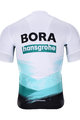 BONAVELO Rövid kerékpáros mez rövidnadrággal - BORA 2021 - fehér/zöld/fekete