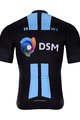 BONAVELO Rövid ujjú kerékpáros mez - DSM 2022 - fekete/világoskék