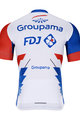 BONAVELO Rövid kerékpáros mez rövidnadrággal - GROUPAMA FDJ 2021 - piros/kék/fehér