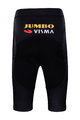 BONAVELO Rövid kerékpáros mez rövidnadrággal - JUMBO-VISMA 2022  - sárga/fekete