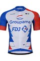 BONAVELO Rövid kerékpáros mez rövidnadrággal - GROUPAMA FDJ 2022 - kék/fehér/piros