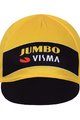 BONAVELO Kerékpáros sapka - JUMBO-VISMA 2022 - fekete/sárga