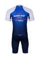 BONAVELO Rövid kerékpáros mez rövidnadrággal - QUICKSTEP 2022 - kék/fehér