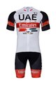 BONAVELO Rövid kerékpáros mez rövidnadrággal - UAE 2022 - fehér/fekete
