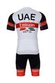 BONAVELO Rövid kerékpáros mez rövidnadrággal - UAE 2022 - fehér/fekete