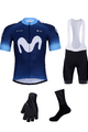 BONAVELO Kerékpáros mega szett - MOVISTAR 2024 - kék/fekete