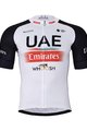 BONAVELO Rövid ujjú kerékpáros mez - UAE 2023 - fehér/piros/fekete