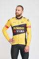 BONAVELO Hosszú ujjú kerékpáros mez - JUMBO-VISMA 2023 WNT - sárga/fekete