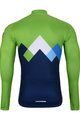 BONAVELO Kerékpáros téli szett - SLOVENIA WINTER - zöld/kék/fekete