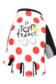 BONAVELO Kerékpáros kesztyű rövid ujjal - TOUR DE FRANCE - piros/fehér