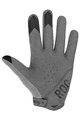 Rocday Kerékpáros kesztyű hosszú ujjal - ELEMENTS - szürke/fekete