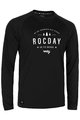 ROCDAY Hosszú ujjú kerékpáros mez nyári - PATROL - fekete