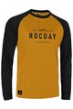 ROCDAY Hosszú ujjú kerékpáros mez nyári - PATROL - fekete/sárga
