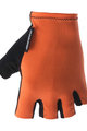 SANTINI Kerékpáros kesztyű rövid ujjal - BRISK - narancssárga