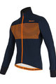 SANTINI Kerékpáros dzseki béléssel - COLORE - kék/narancssárga