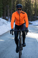 SANTINI Kerékpáros dzseki béléssel - VEGA XTREME - narancssárga