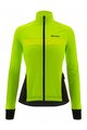 SANTINI Kerékpáros dzseki béléssel - CORAL BENGAL LADY - zöld