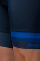 SANTINI Rövid kerékpáros nadrág kantárral - LA VUELTA 2021 - kék