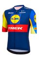 SANTINI Rövid ujjú kerékpáros mez - LIDL TREK 2024 - kék