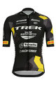SANTINI Rövid ujjú kerékpáros mez - TREK MTB 2019 - fehér/sárga/fekete