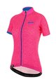 SANTINI Rövid ujjú kerékpáros mez - GIADA HIP LADY - kék/rózsaszín