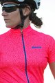 SANTINI Rövid ujjú kerékpáros mez - GIADA HIP LADY - kék/rózsaszín