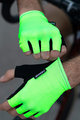 SANTINI Kerékpáros kesztyű rövid ujjal - CUBO - zöld