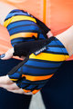 SANTINI Kerékpáros kesztyű rövid ujjal - RAGGIO - sárga/kék