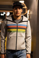 SANTINI póló - UCI RAINBOW - szürke