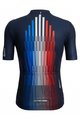 SANTINI Rövid ujjú kerékpáros mez - TOUR DE FRANCE 2022 - fehér/piros/kék