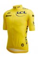 SANTINI Rövid ujjú kerékpáros mez - TOUR DE FRANCE 2024 - sárga