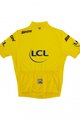 SANTINI Rövid ujjú kerékpáros mez - TOUR DE FRANCE 2023 - sárga