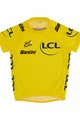 SANTINI Rövid ujjú kerékpáros mez - TOUR DE FRANCE 2024 - sárga