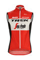 SANTINI Kerékpáros mellény - TREK 2019 LIGHT WIND - fekete/fehér/piros
