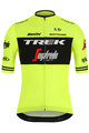 SANTINI Rövid ujjú kerékpáros mez - TREK 2019 BLEND - sárga/fekete