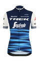 SANTINI Rövid ujjú kerékpáros mez - TREK 2019 BLEND LADY - kék/fehér
