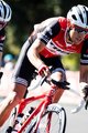 SANTINI Rövid kerékpáros nadrág kantárral - TREK SEGAFREDO 2020 - kék