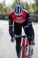 SANTINI Hosszú kerékpáros nadrág kantárral - TREK 2020 WINTER - kék