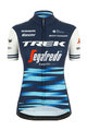 SANTINI Rövid ujjú kerékpáros mez - TREK 2020 LADY - fehér/kék