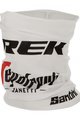 SANTINI Kerékpáros nyakmelegítő - TREK SEGAFREDO 2022 - fehér