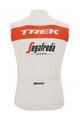 SANTINI Kerékpáros mellény - TREK SEGAFREDO 2022 - fehér/piros