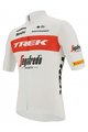 SANTINI Rövid ujjú kerékpáros mez - TREK SEGAFREDO 2022 FAN LINE - piros/fehér